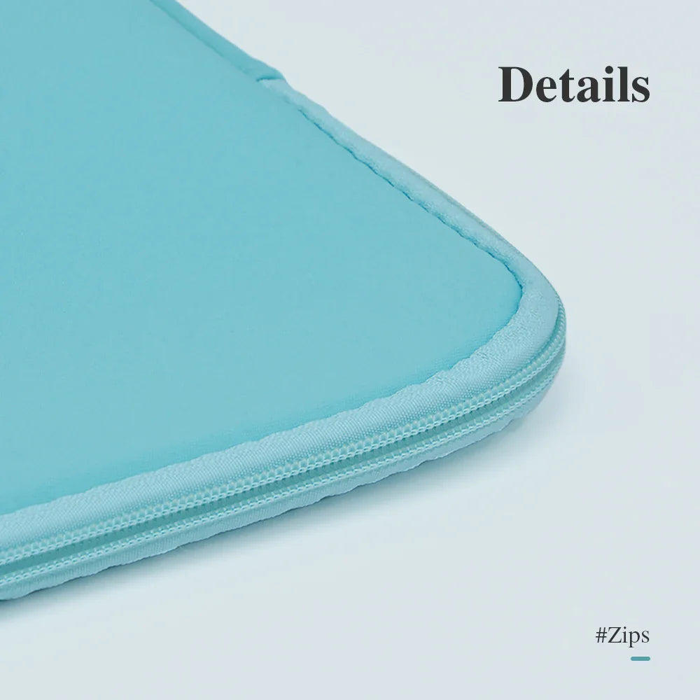 Soft Cotton Laptop Sleeve — Protective Notebook & Tablet Bag Case for 11"-15.6" MacBook, Xiaomi, Huawei, HP, Dell
