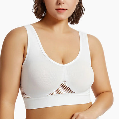 Women’s Shockproof Sports Bra — High-Support Running & Fitness Yoga Vest | Anti-Sag Soft Comfort