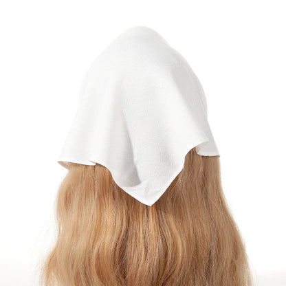 Haimeikang Solid Color Turban Hairbands – Elegant Black & White Headbands, Fashion Bandana Hair Accessories for Women & Girls