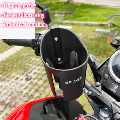 Universal Bike & Motorcycle Drink Holder – Water Bottle Cup Holder Accessory