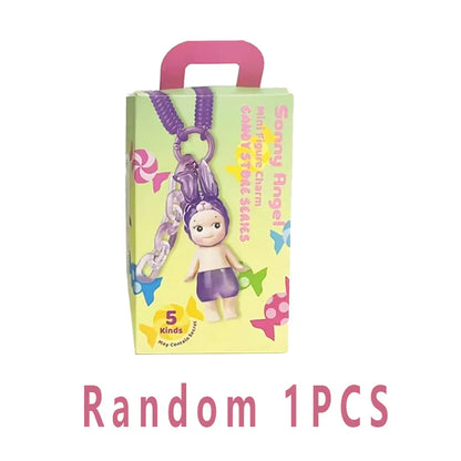 Candy House Angel Keychain Blind Box – Handmade Creative Cartoon Doll Bag Pendant, Birthday & Valentine’s Day Gift