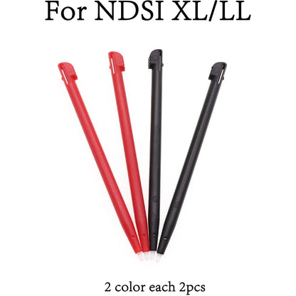 Touch Screen Stylus Pen - Plastic & Metal Replacement Pen for NDSL, NDSi, 2DS, 3DS XL & Wii U