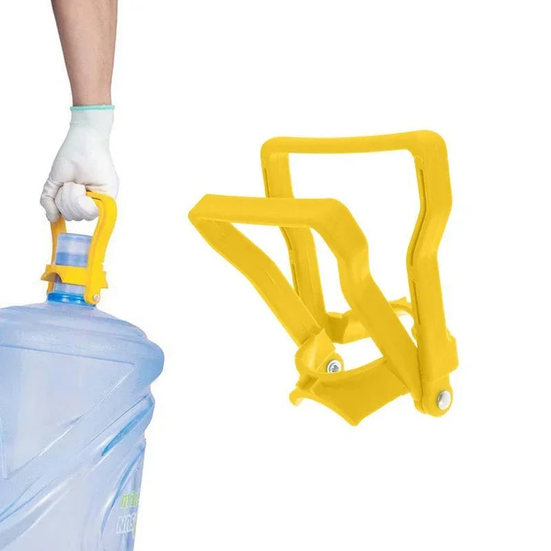 Portable Water Bottle Handle - Labor-Saving Plastic Bucket Carrier for Easy Lifting and Carrying