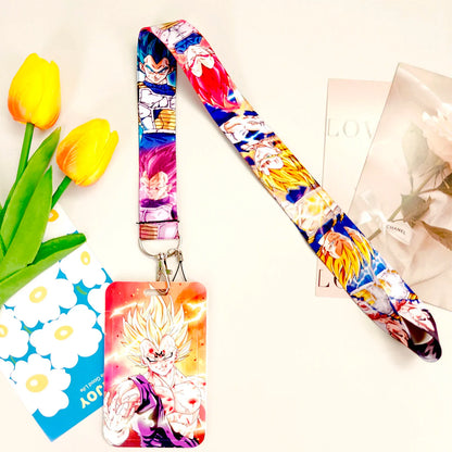 Dragon Ball Anime Lanyard – Credential Holder for Key, Card, Badge & Gym Keychain Accessories Gift