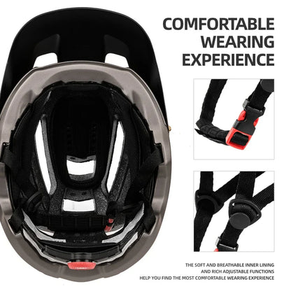 BATFOX MTB Cycling Helmet – Ultralight Men’s Bicycle Helmet Casco for Mountain & Road Racing Speedframe Safety Gear
