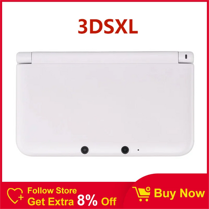 Original Used 3DSXL/3DSLL/GBA Handheld Game Console – 3D Games Compatible
