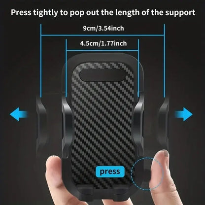 Car Suction Cup Phone Holder: Mount Stand for iPhone, Xiaomi, Huawei, Samsung