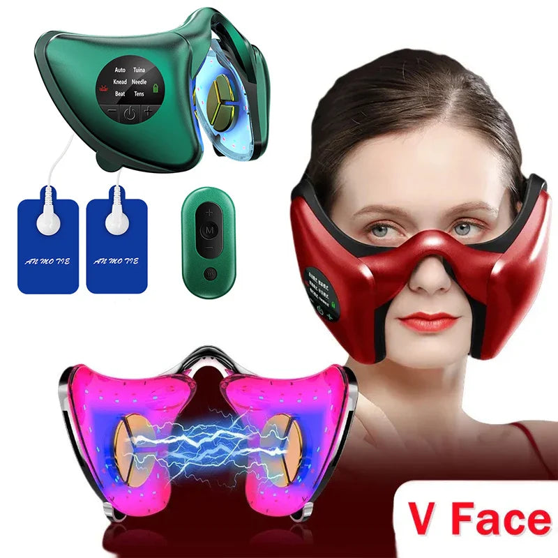 2024 Smart Facial Massager — V-Shaped Face Lifting & Firming Device, All-Round Body Shaping Anti-Aging Beauty Tool