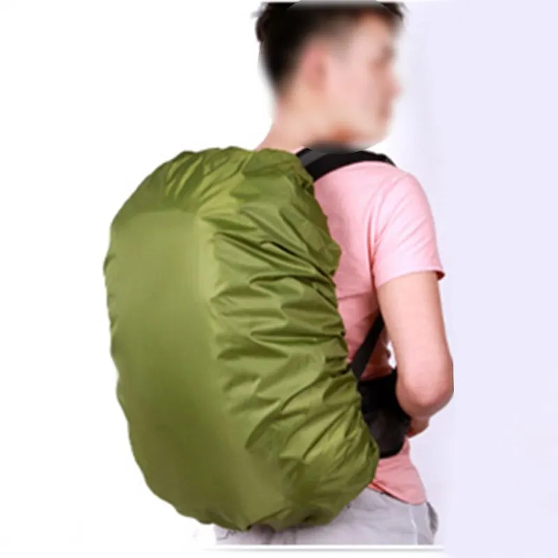 60L Waterproof Backpack Cover - Dustproof Rainproof Cover for Outdoor Camping, Hiking & Climbing Bags