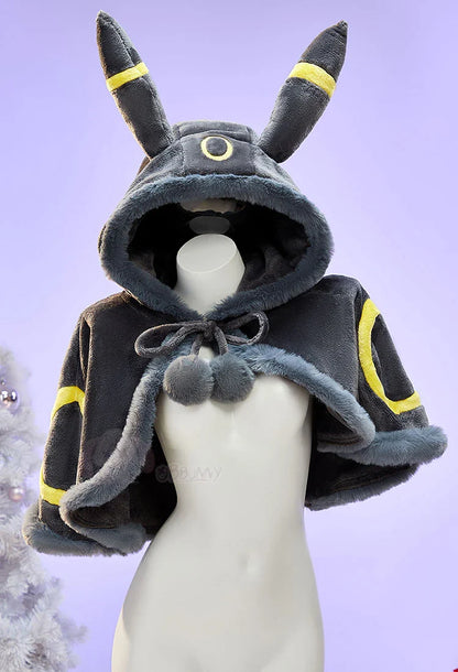 Anime Vaporeon Umbreon Sylveon Cosplay Costume - Sexy Cloak Dress Outfit for Women, Halloween & Christmas