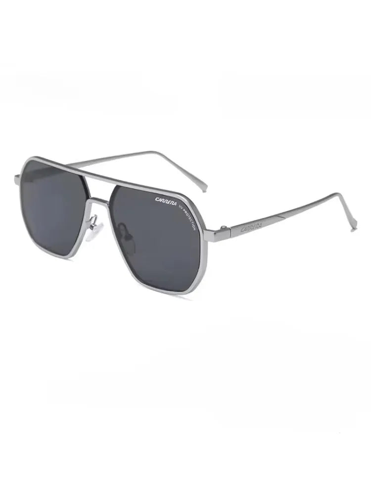 Vintage Retro Sports Sunglasses — Metal Frame Eyewear with UV400 Protection