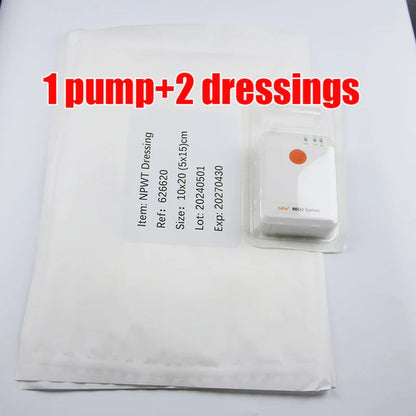 Negative Pressure Wound Therapy (NPWT) System — VAC Device with Dressing Kit for Medical Wound Care