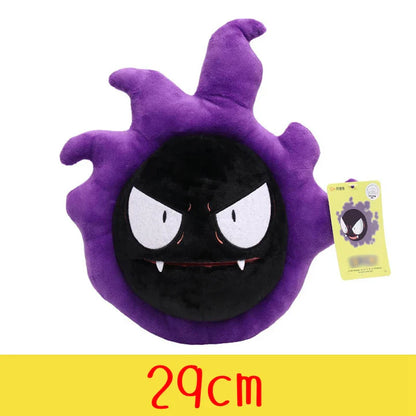 Original Pokémon Gengar Plush 24cm – Cute Pikachu Soft Stuffed Toy Doll for Kids Birthday Gift