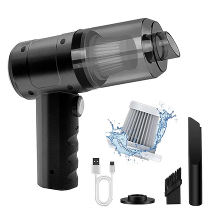 15000PA Handheld Cordless Vacuum – High-Power Compressed Air Dust Collector & Mini Car Cleaner
