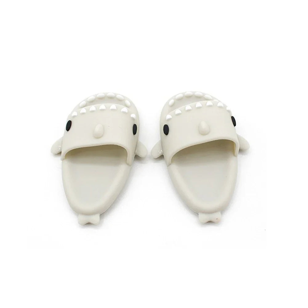 17cm Labubu Doll Shark Slippers — Fun & Stylish Casual Shoes for Dolls (Shoes Only)
