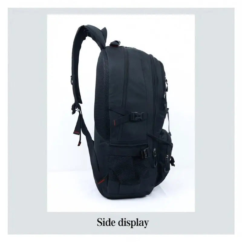 Large-Capacity Outdoor Hiking Backpack – Multi-Functional Water-Resistant Travel & Luggage Bag