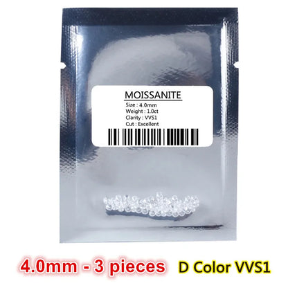 100% Real Moissanite Diamond Tester Pen — GRA Certified D VVS1 Belgium Cut Gemstones at Factory Price
