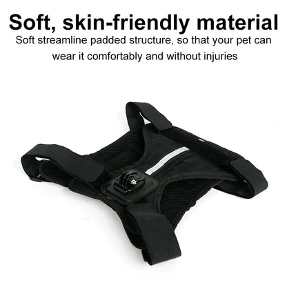 Sheingka Adjustable Sports Camera Chest Strap – Dog Harness Holder for GoPro Hero 4–12