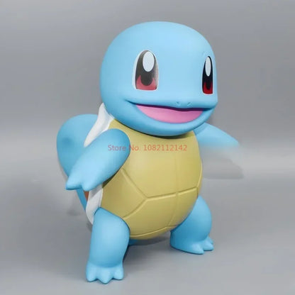 Pokemon Large Figure Set — Pikachu, Charmander, Eevee, Squirtle & Pokeball Doll Figurines, Kids Collectible Toys & Gifts