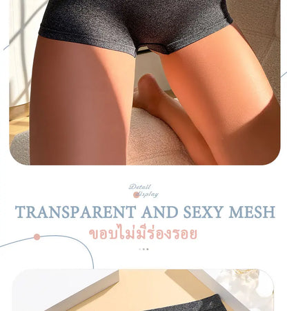 4pcs Women’s Boxer Underwear — Comfortable Solid Color Hipster Boyshort Panties for Sports & Everyday Wear