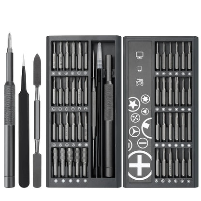 50-in-1 Precision Screwdriver Set – Magnetic Repair Tools for iPhone, Glasses, Watches, Game Consoles & Cameras