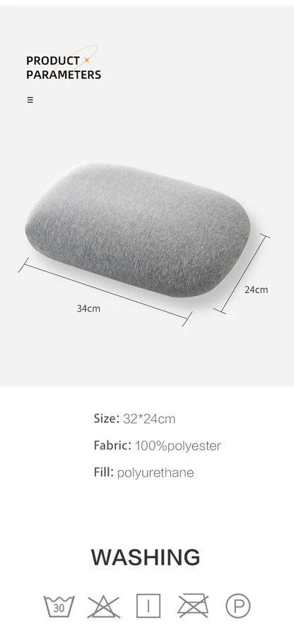 Multifunction Memory Foam Neck Pillow – Slow Rebound Soft Travel Pillow for Sleeping, Cervical Support & Massage