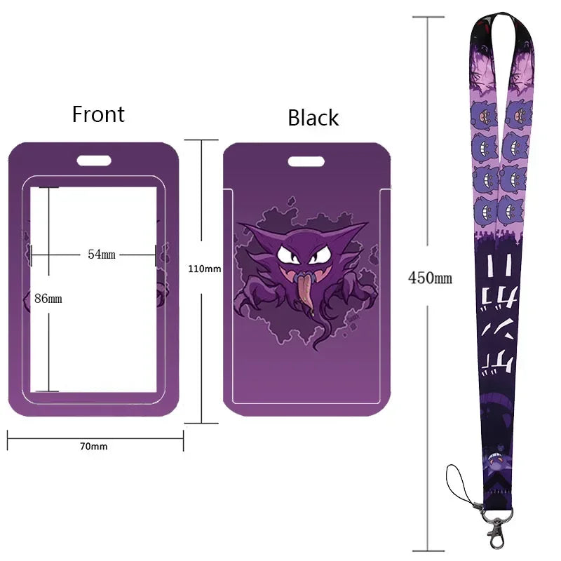 Pikachu Neck Strap Lanyard for Keys – ID Badge Holder, Keychain, Key Rings, Fashion Accessory Gift