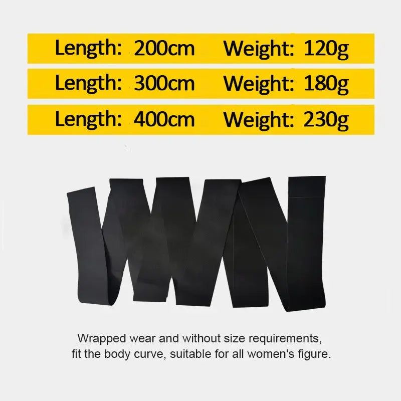 Postpartum Waist Trainer: Women's Waist Bandage Wrap Trimmer Belt - Tummy Control Shapewear for Slimming and Fat Burning