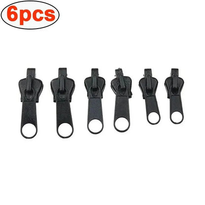 Universal Zipper Repair Kit – 3 Sizes Instant Fix Zip Slider Replacement for Clothes, Bags & Sewing, Zipper Rescue Tool Accessory