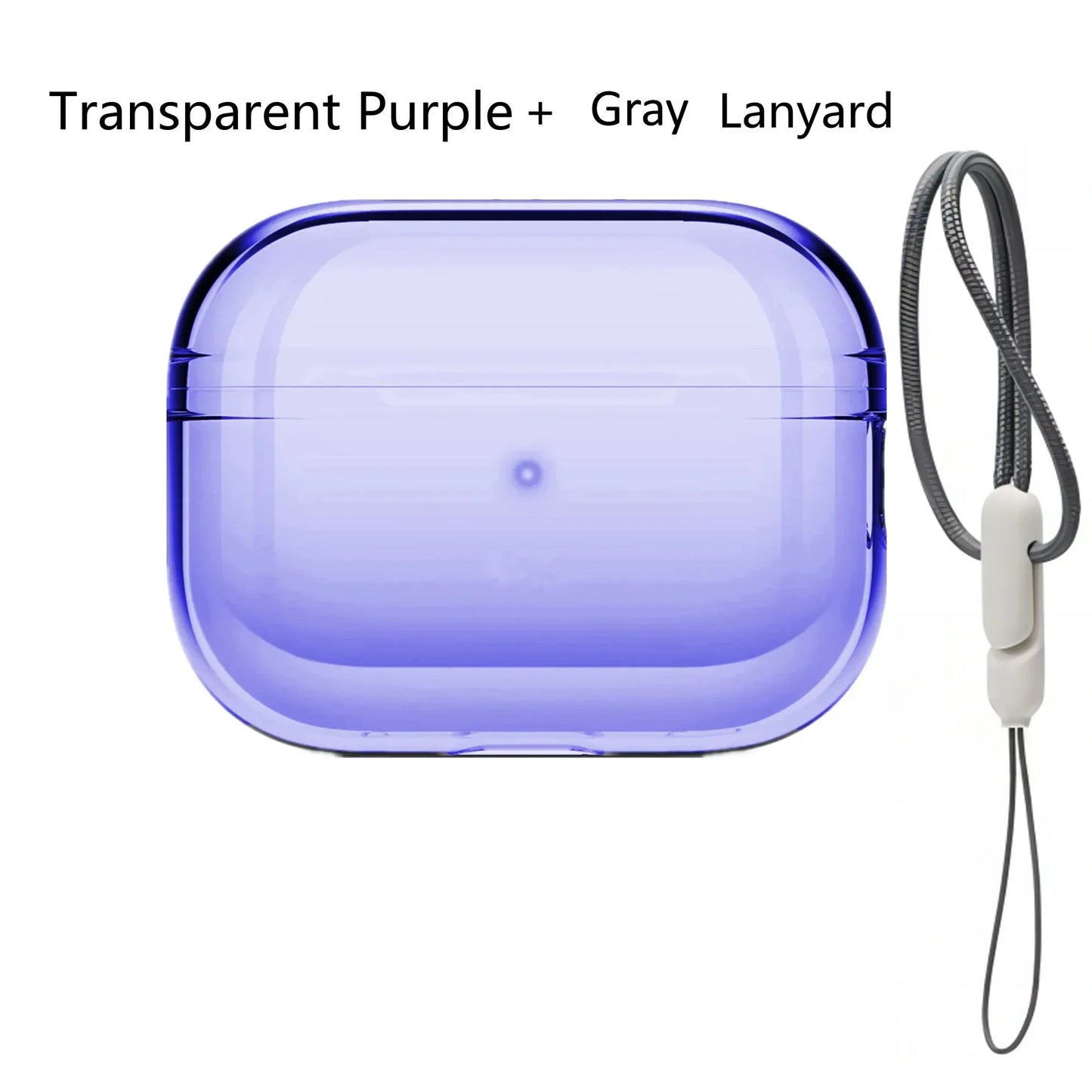 Transparent TPU Protective Case for AirPods Pro 2 — Soft Shockproof Skin Cover for AirPods Pro2 Earbuds
