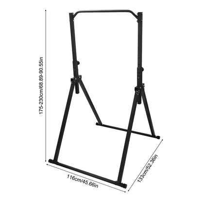 Adjustable Gymnastics Practice Bar – Carbon Steel Horizontal Bar for Home Workouts & Strength Training