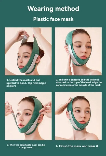 Slimming Face Belt – Lifting Double Chin Mask for All Face Shapes, Tight but Comfortable Facial Slimming Tool