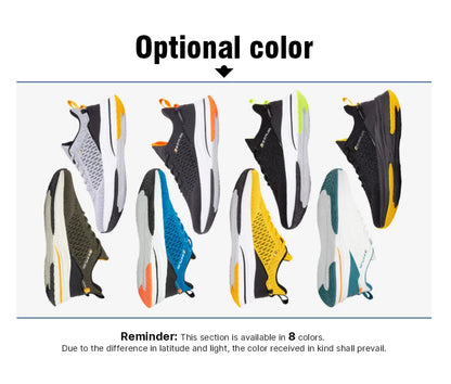 Baasploa Men’s Sport Shoes – Breathable Mesh Running & Casual Sneakers, Non-Slip Comfortable Outdoor Walking Shoes