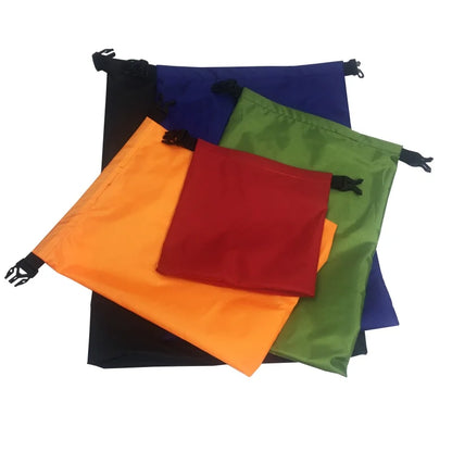 5pcs Waterproof Dry Bags — Outdoor Camping, Hiking, Kayaking, Rafting & Swimming Storage Sack Pack