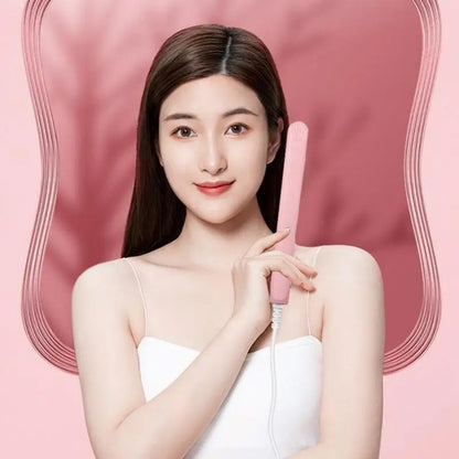 Mini Hair Straightener – Quick Heating Multi-Color Ceramic Plate for Bangs, Curling & Straightening