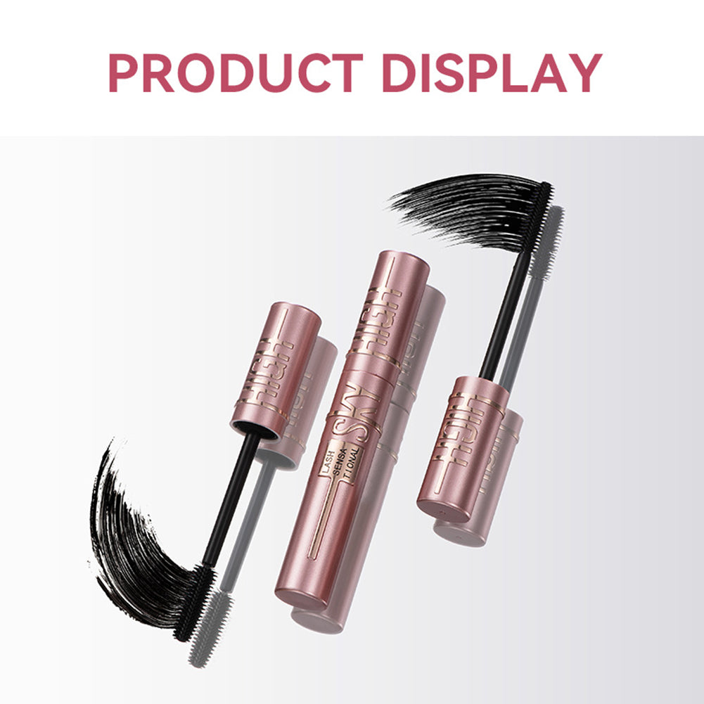 Natural Curling Mascara – Quick Dry, Smudge-Proof Eyelash Cream for Long-Lasting Party Look