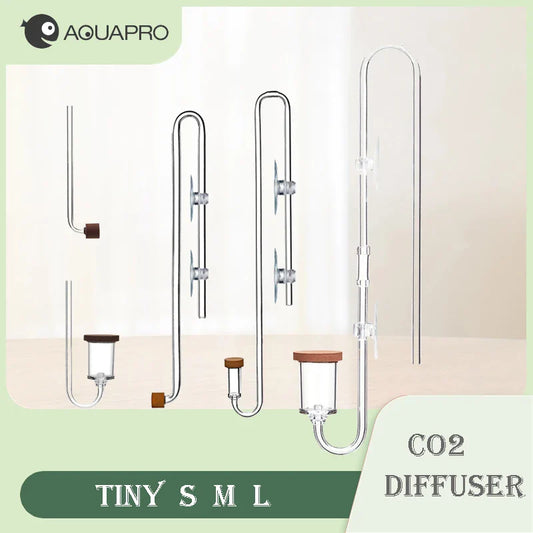 Aquarium CO2 Diffuser – Mini Bubble Counter for Fish Tank, Sprayer Equipment & Terrarium Marine Tools Accessory