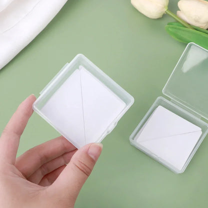 Collar Sticker Polo T-Shirt Stand Collar Shaper | Fixed Pads Anti-roll Adhesive | Clear Triangle Tape for Collar Tidy | Shirt Accessories