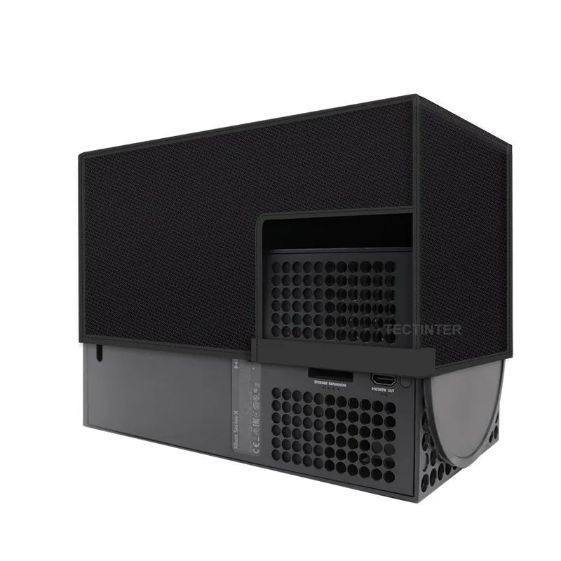 Xbox Series X Dust Cover & Vertical Case – Anti-Scratch, Dustproof Console Sleeve