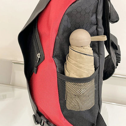 Large Capacity Chest & Crossbody Bag – Multi-Pocket Outdoor, Travel & Cycling Bag