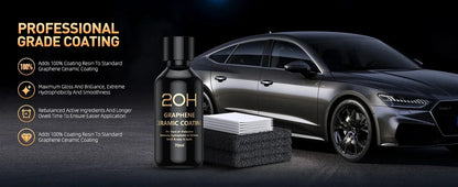 Graphene Ceramic Coating 20H/12H — Self-Healing UV Protection Car Detailing Coating for Long-Lasting Shine