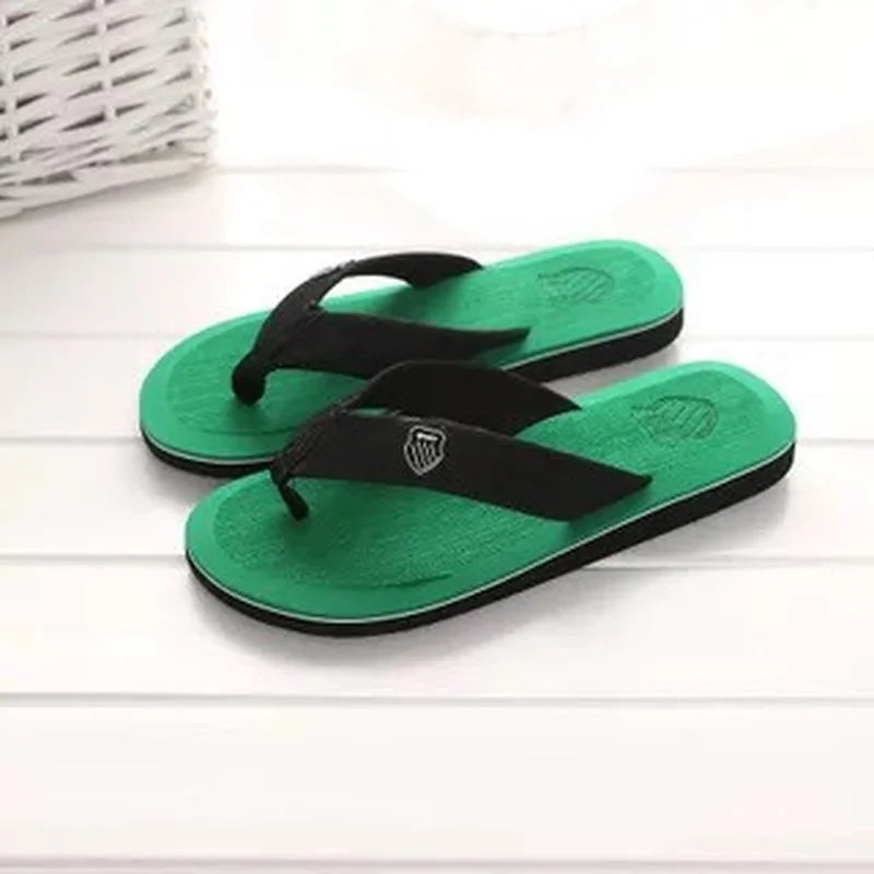 Men's Summer Sandals – High-Quality Anti-Slip Flip Flops, Casual Beach Shoes, Zapatos Hombre Slippers