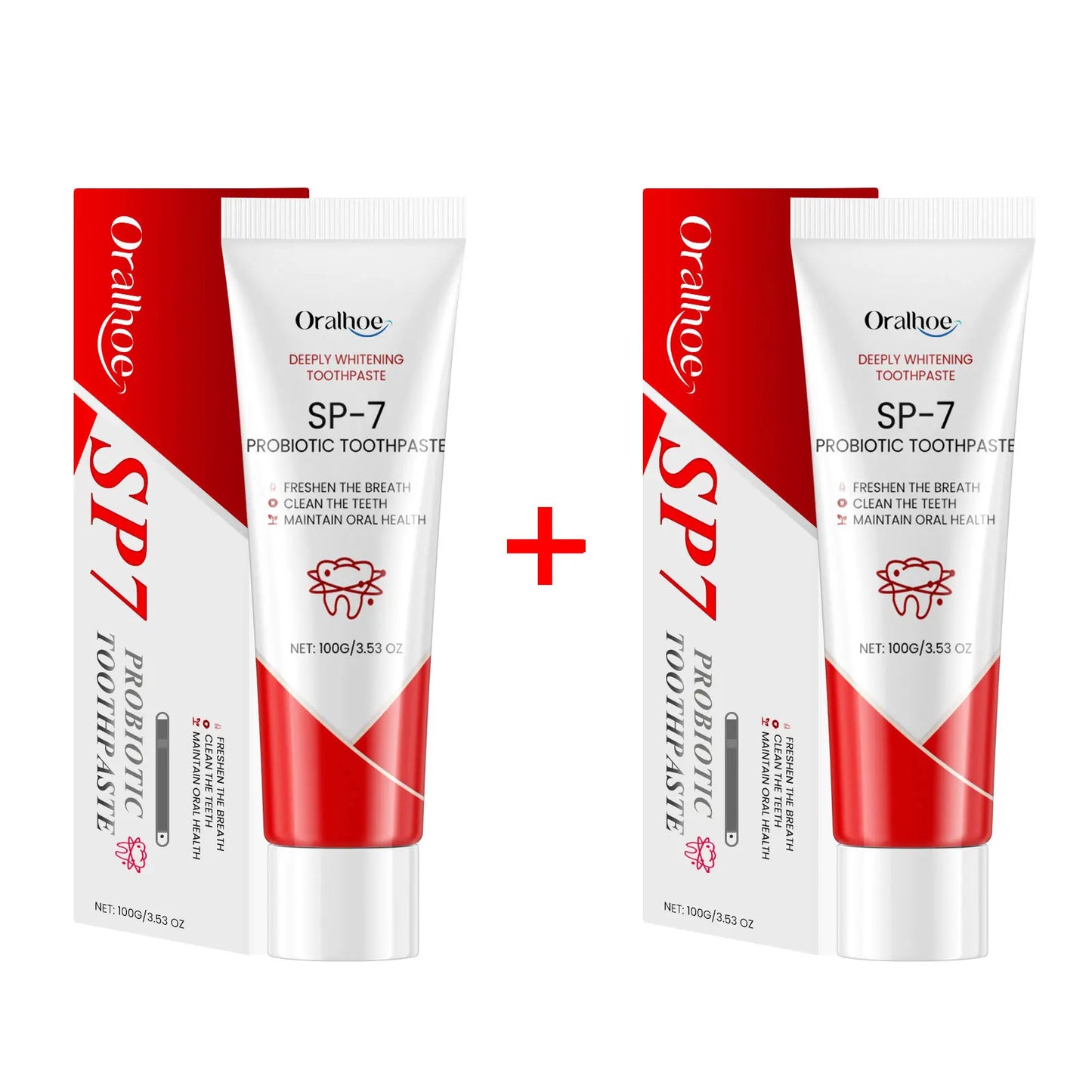 120g SP-7 Probiotic Toothpaste – Whitening, Stain Removal & Fresh Breath Oral Care