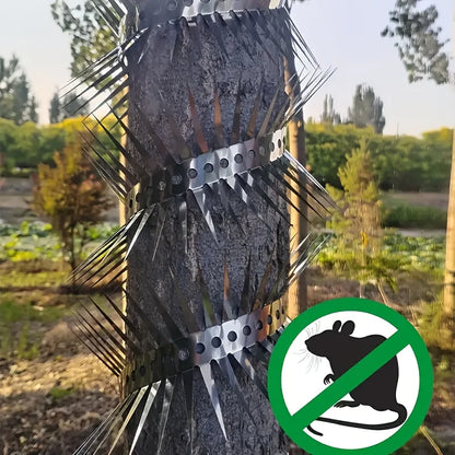 Stainless Steel Bird Spikes 1M – Pigeon, Squirrel & Woodpecker Deterrent for Roof, Fence, Window & Garden Protection
