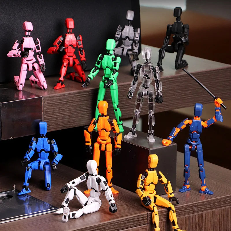 Titan 13 Action Figures – 3D Printed Multi-Jointed Movable Lucky 13 & Nova 13 Collectibles