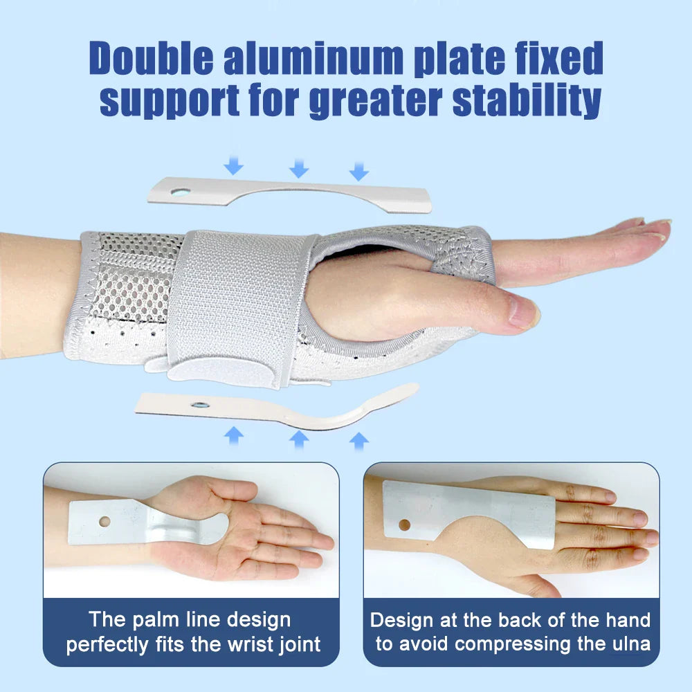 Wrist Brace for Carpal Tunnel — Night Hand Support for Arthritis, Tendonitis, Sprains, and Wrist Pain Relief