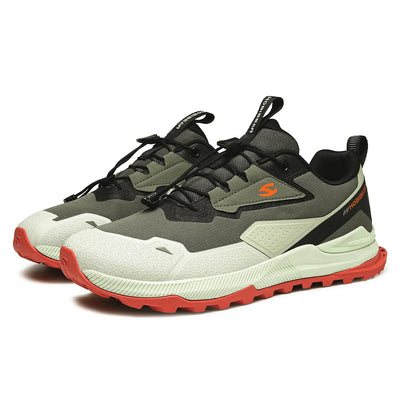 HOBIBEAR Hiking & Walking Shoes — Men’s & Women’s Non-Slip Elastic Band Sneakers, Comfortable Outdoor Running Shoes