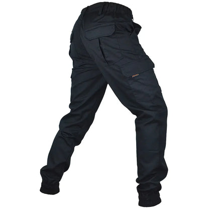 Men's Tactical Camouflage Joggers – Ripstop Cargo Pants for Outdoor Work and Hiking