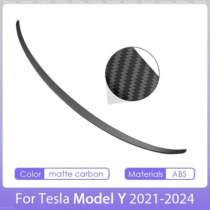 Tesla Spoiler Wing for Model Y & Model 3 Highland 2024 – ABS Rear Spoiler Accessory for Tesla 3/Y 2017–2024