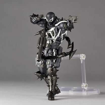CT Toys Spider-Man SHF Agent Venom Figure — Yamaguchi Spider-Man Action Model, Collectible Desk Decor Toy Gift